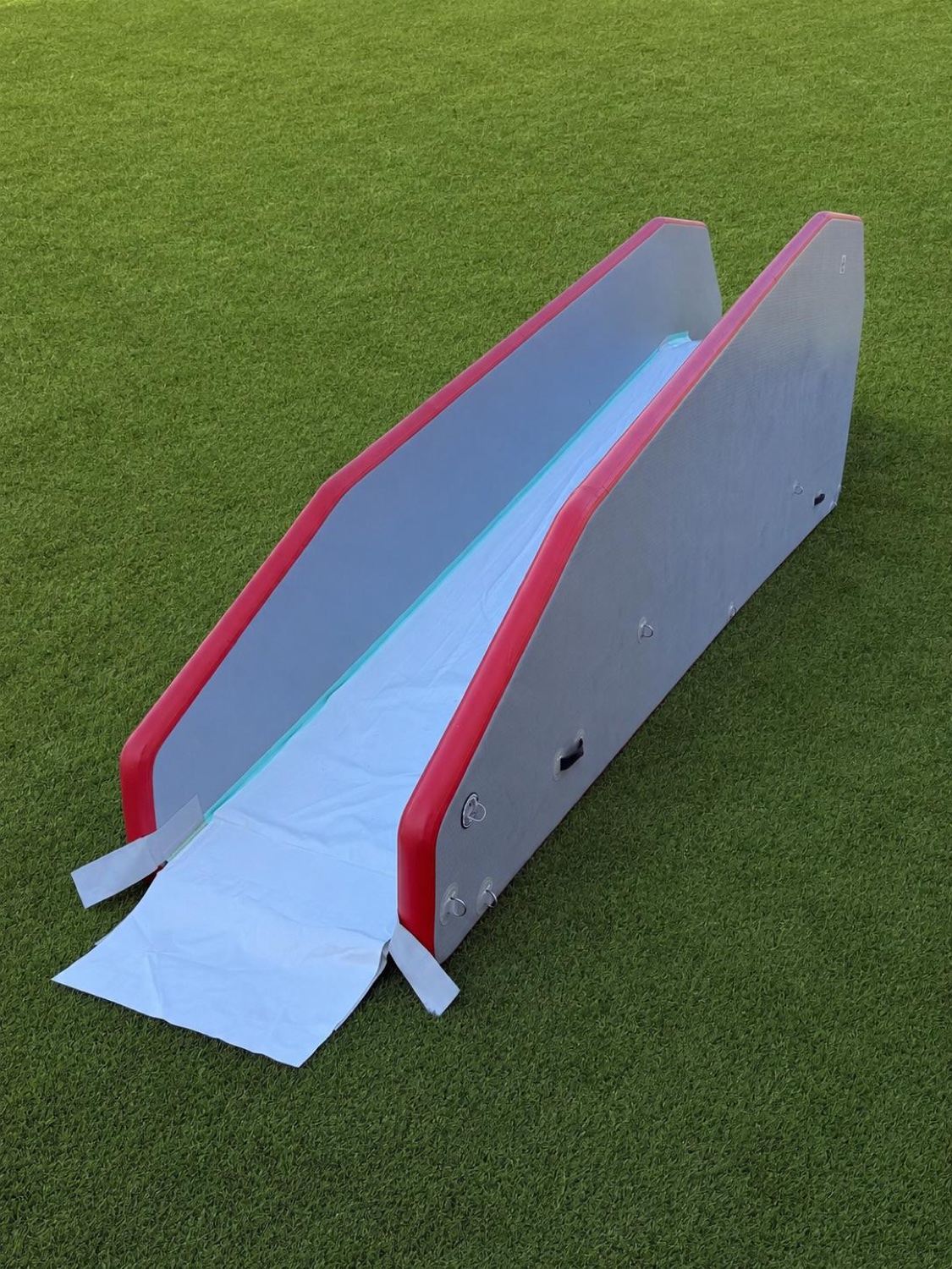 The Drop-In launch section on the lawn